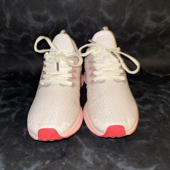 Nike Air Zoom Pegasus 35 PRM White Pink Athletic Running Shoes Sneakers Size 6.5 - Picture 2 of 8